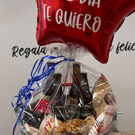 Cubo de cervezas personalizado